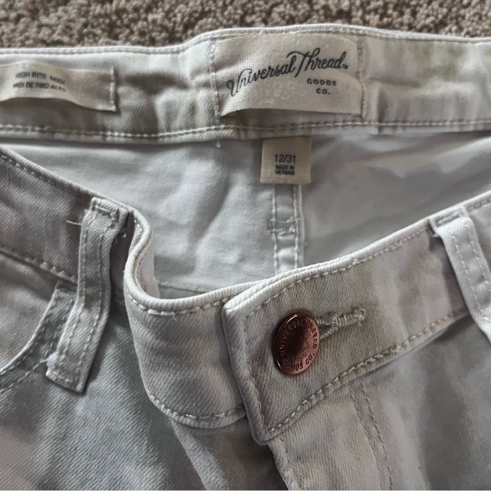 Pretty Multi Color Jean Shorts Universal Thread - Picture 3 of 3